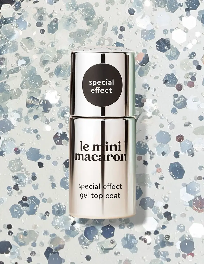 Silver Glitter - Gel Top Coat