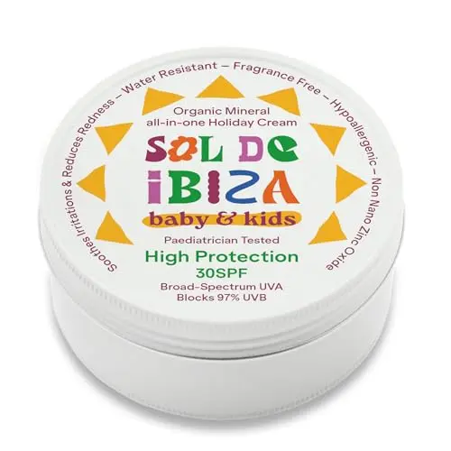 Sol De Ibiza Protector Solar Mineral SPF30 - Cara & Cuerpo - 100g
