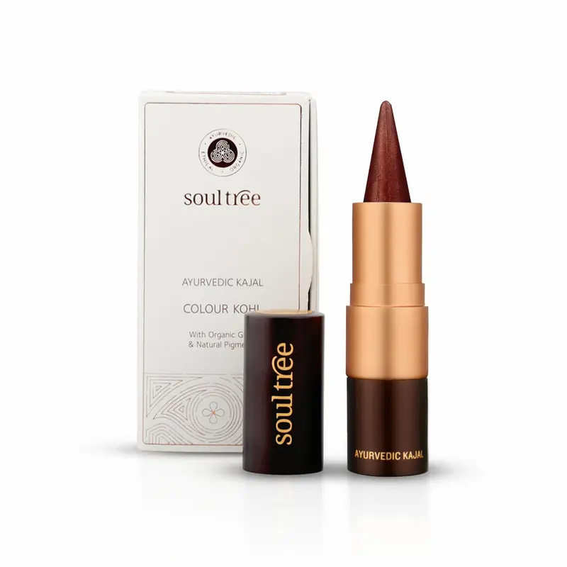 Soul Tree Kajal Ayurvédico Natural Copper Tint 009 - Delineador 3g
