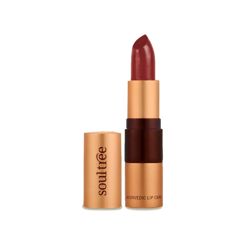 Soultree Barra de Labios 810 Java Brown - Lápiz Labial Ayurvédico Natural 4g