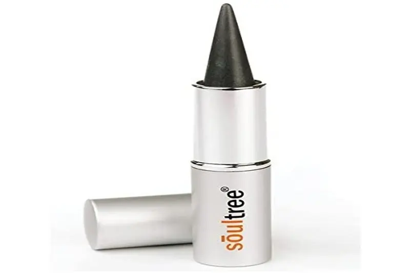Soultree Kajal Gris Glow - Sombra de Ojos Natural Ayurvédica 3g