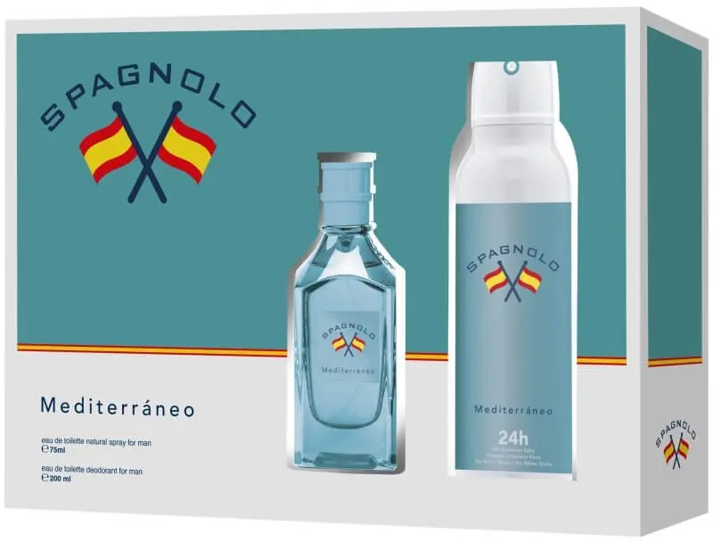 Spagnolo Estuche Mediterran Man 75VP + De