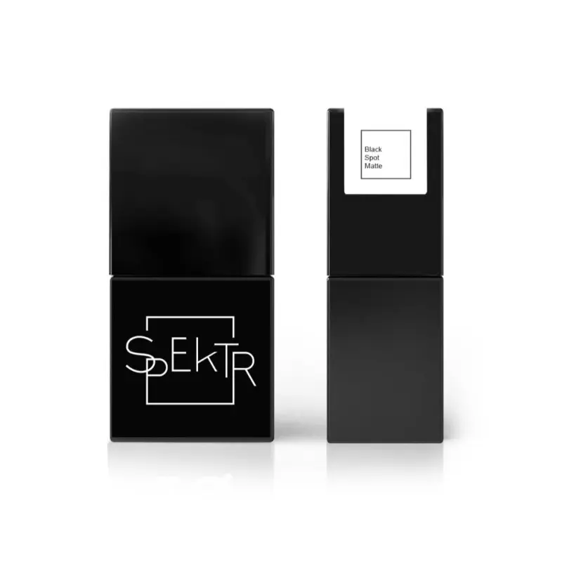 Spektr Top Coat Black Spot Matte 980, 10ml