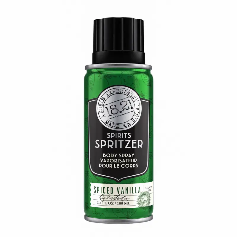 Spirits Spritzer Spiced Vanilla - Body Spray 18.21 Man Made 3.4 oz