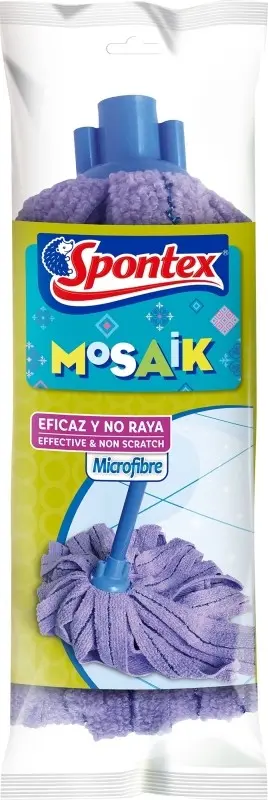 Spontex Fregona Microfibra Mosaik