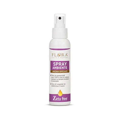 Spray Ambiental Repelente de Insectos Flora 100ml - 100% Natural