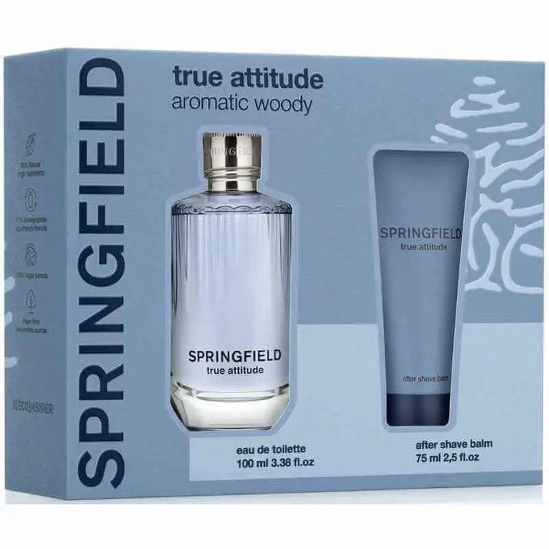 Springfield Estuche True Attitude Vapo 100 ML + After Balsam 75 Ml
