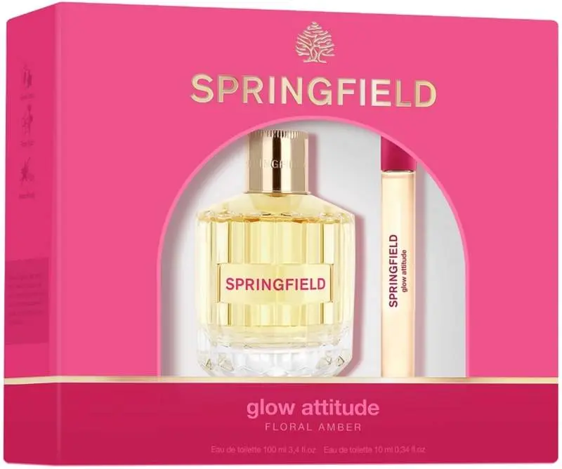 Springfield Glow Attitude Estuche de Fragancia para Mujer 2 Piezas
