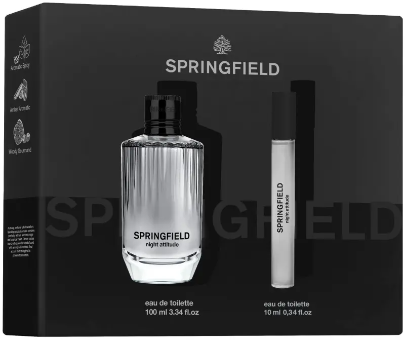 Springfield Night Attitude Estuche Eau de Toilette 100 ml + Mini 10 ml