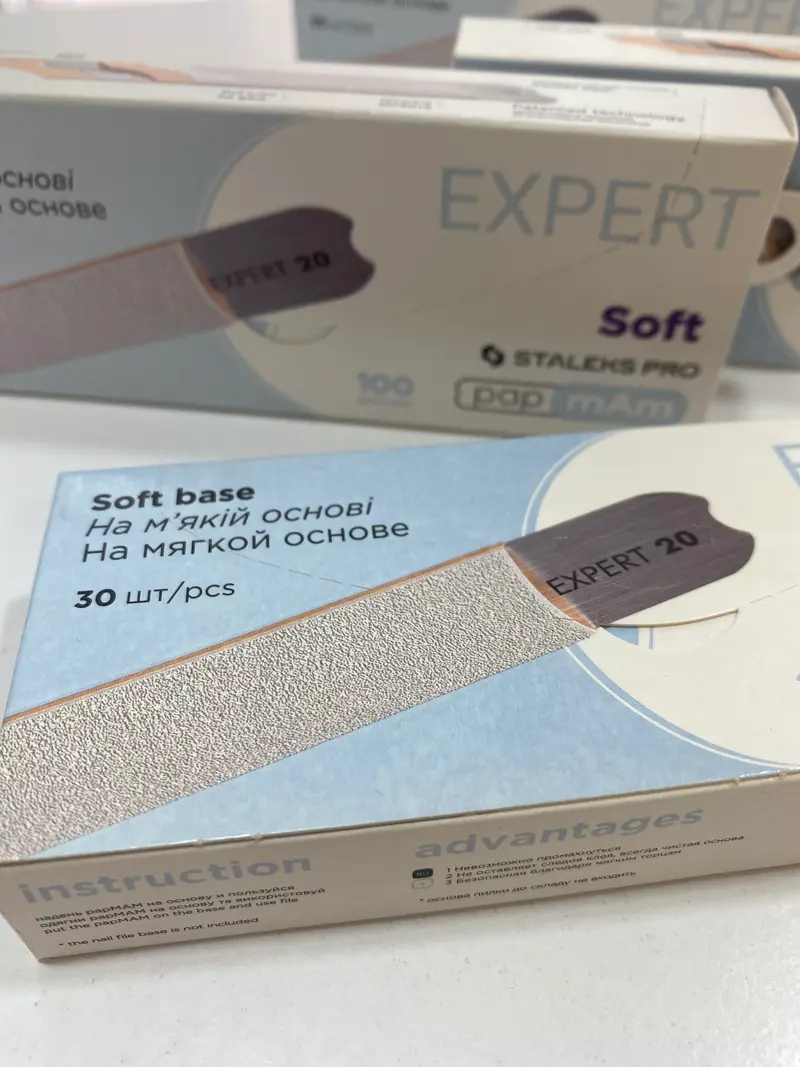 staleks expert limas desechables soft base (30 pcs)