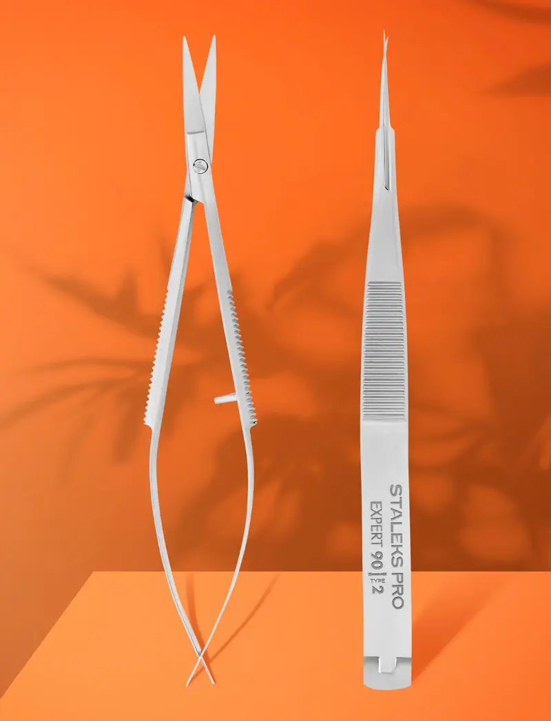 Staleks Microtijeras Profesionales Para Modelado De Cejas EXPERT 90/ 2