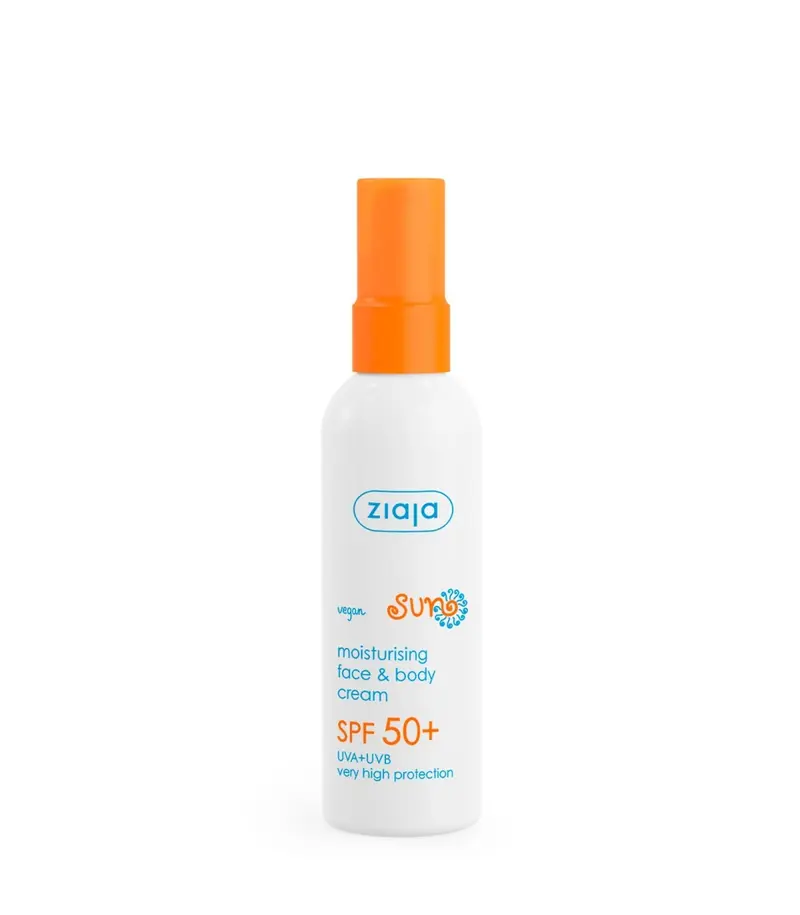 SUN Crema hidratante facial y corporal SPF 50+ - Ziaja