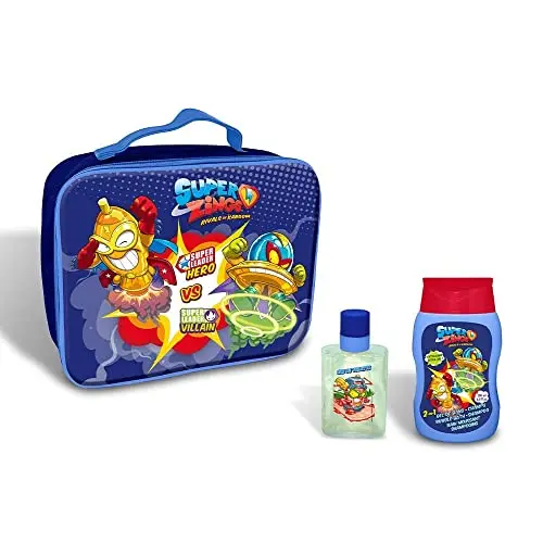 Superzings Bolsa de Baño 3D - Eau de Toilette 50ml + Gel Baño-Champú 200ml