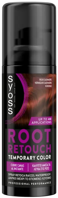 Syoss Root Retouch Spray Retoca Raíces Rojo Cashmere 120 ml