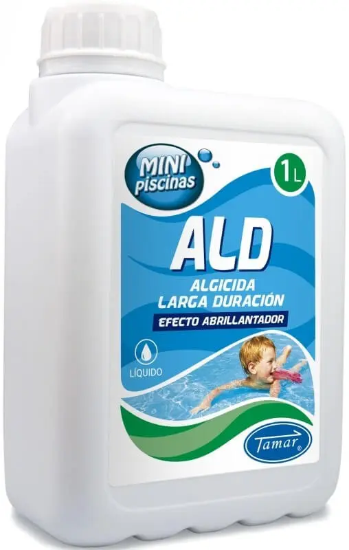 Tamar Mini Piscinas Ald Algicida Larga Duración Efecto Abrillantador 1 L