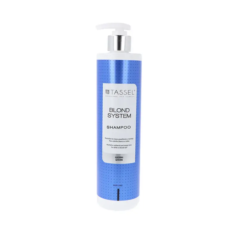 Tassel Blond System Champú Neutralizador 500ml | Expertos en Rubios y Blancos Puros