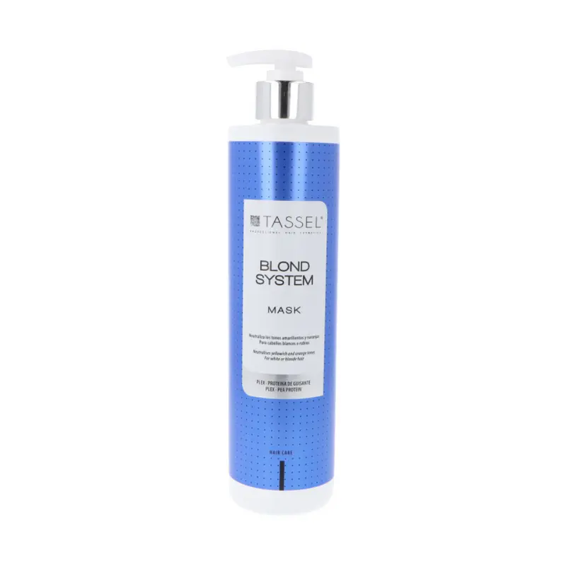 Tassel Blond System Mascarilla Matizadora 500ml | Expertos en Rubios y Blancos Puros