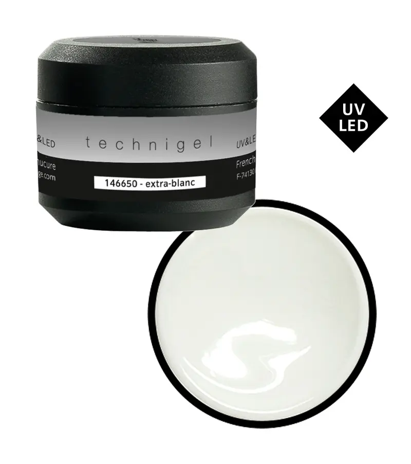TECHNIGEL Gel French manucure UV&LED - Extra-Blanco