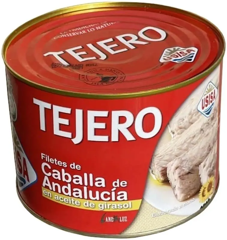 Tejero Filetes de Caballa de Andalucía en Aceite de Girasol RO-1750