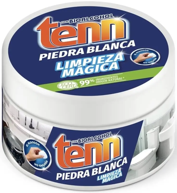Tenn Piedra Blanca de Limpieza 375G - Limpieza Profunda y Natural en un Solo Producto