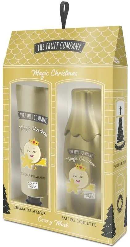 The Fruit Company Magic Christmas Colonia + Crema de Manos Coco y Musk