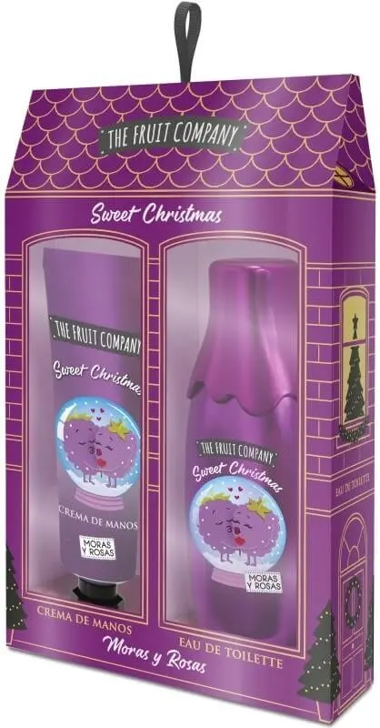 The Fruit Company Sweet Christmas Moras y Rosas Crema de MAnos y EAU de Toilette
