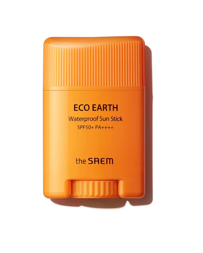 THE SAEM ECO EARTH PROTECTOR SOLAR EN STICK RESISTENTE AL AGUA
