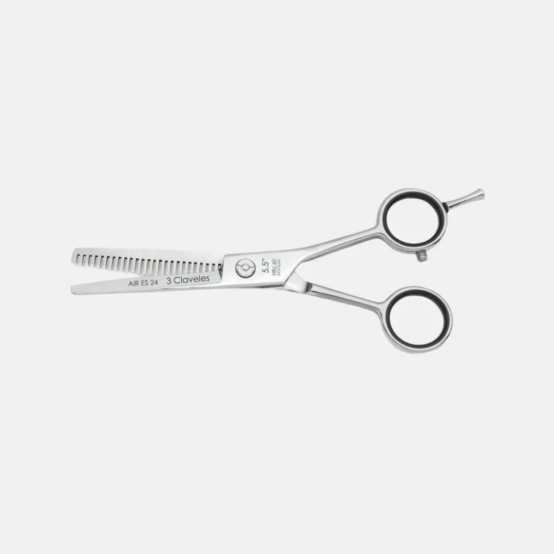 Tijera de Peluqueria Profesional Air 5,5" ES 24 - 3 Claveles