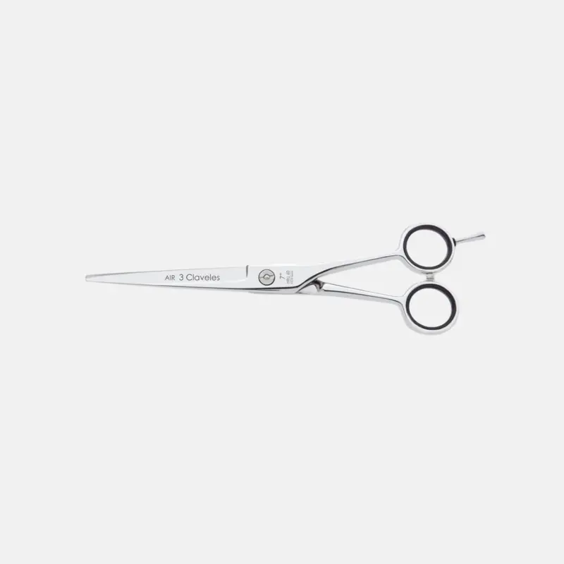 Tijera de Peluqueria Profesional Air 7" - 3 Claveles
