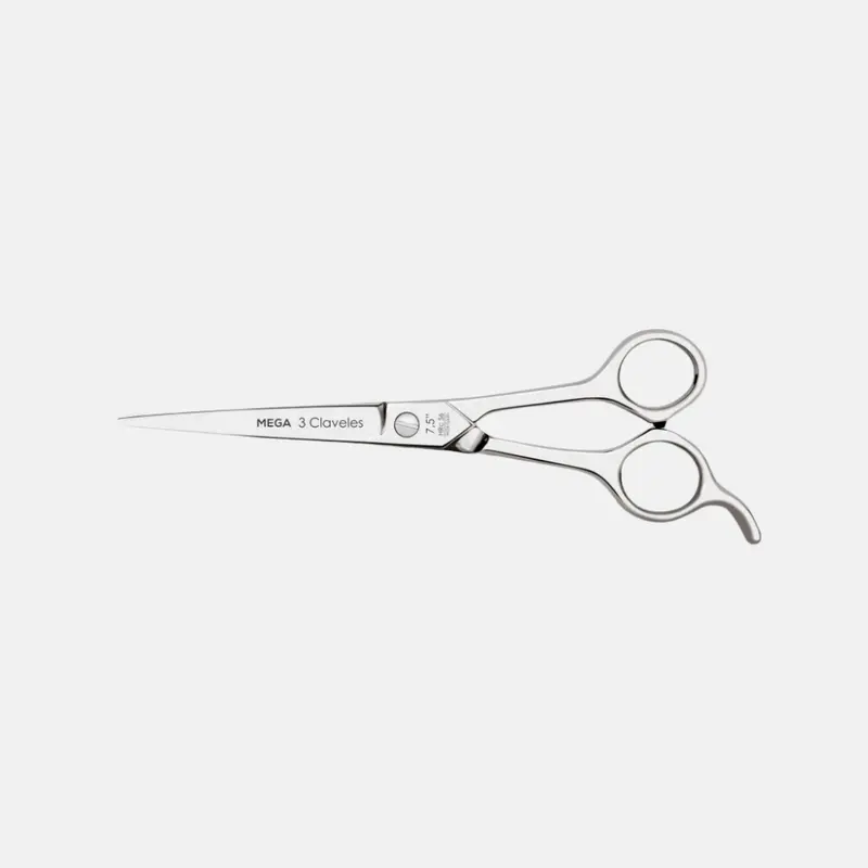 Tijera de Peluqueria Profesional Mega 7.5" - 3 Claveles