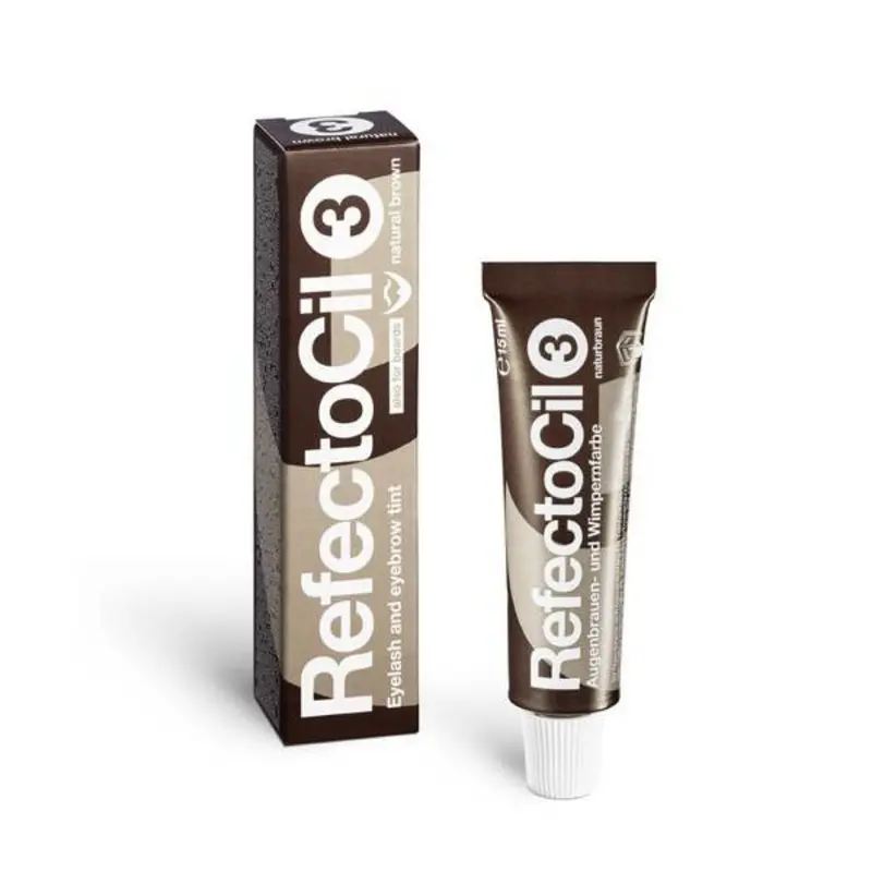Tinte de Pestañas Marrón nº 3 Refectocil 15ml