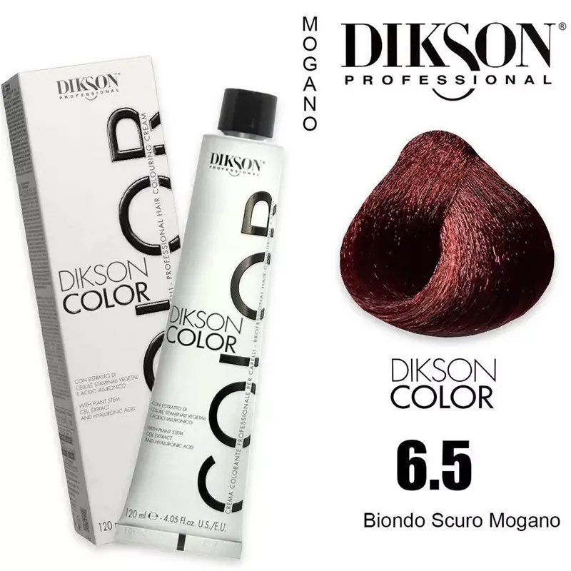 Tinte Dikson Color Coloración Permanente Colores Caoba 120ml