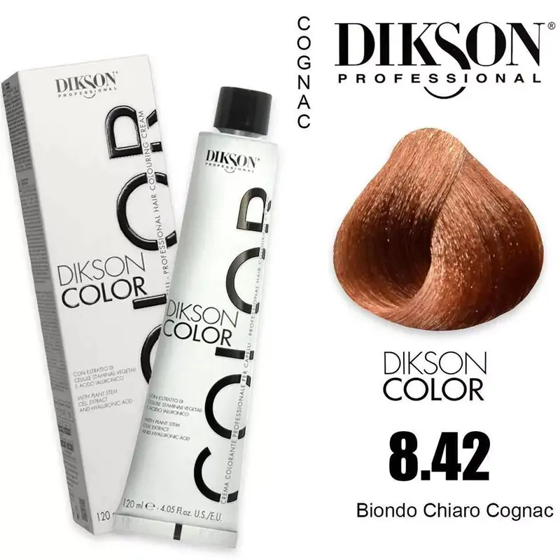 Tinte Dikson Color Coloración Permanente Colores Cognac 120ml