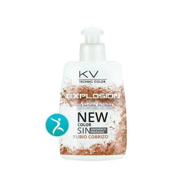 Tinte Eco Progresivo kv-1-Explosion. 7,55 Rubio Cobrizo 150 ml