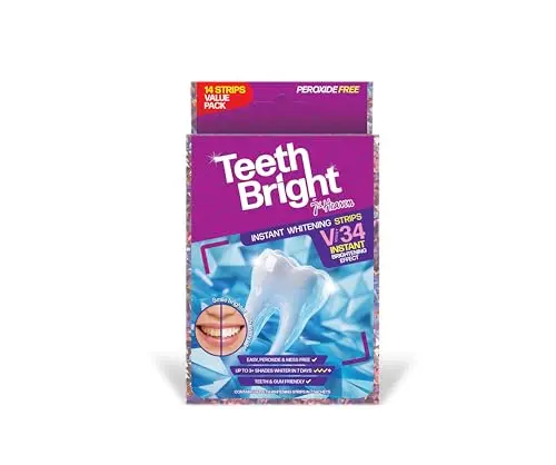 Tiras Dentales Blanqueadoras Teeth Bright 7th Heaven - 14 Unidades
