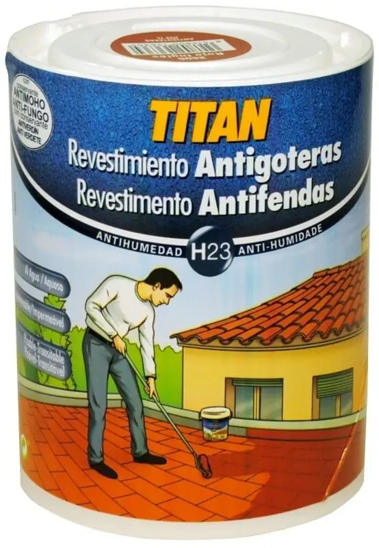 Titan Antigotera Rojo 1 l
