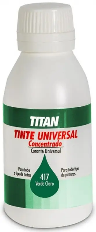 Titan Tinte Universal Concentrado 417 Verde Claro 50 Ml