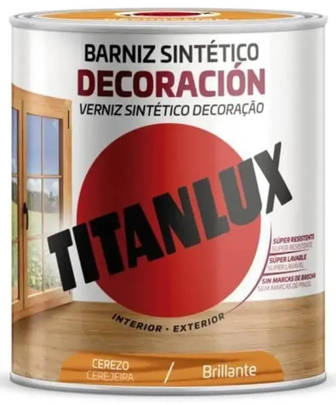 Titanlux Barniz Brillante Cerezo 750Ml