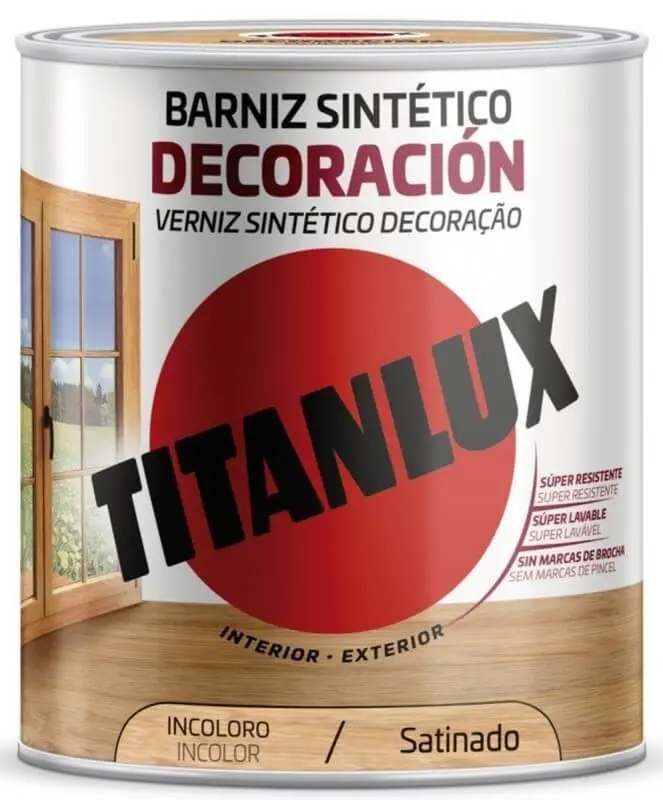 Titanlux Barniz Satinado Tlux 750 Incoloro