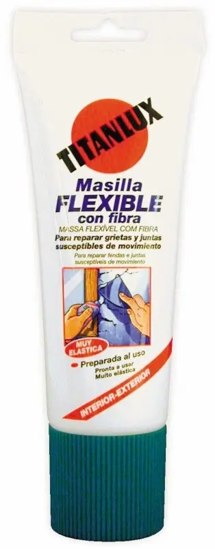 Titanlux Masilla Flexible con Fibra 200 ml