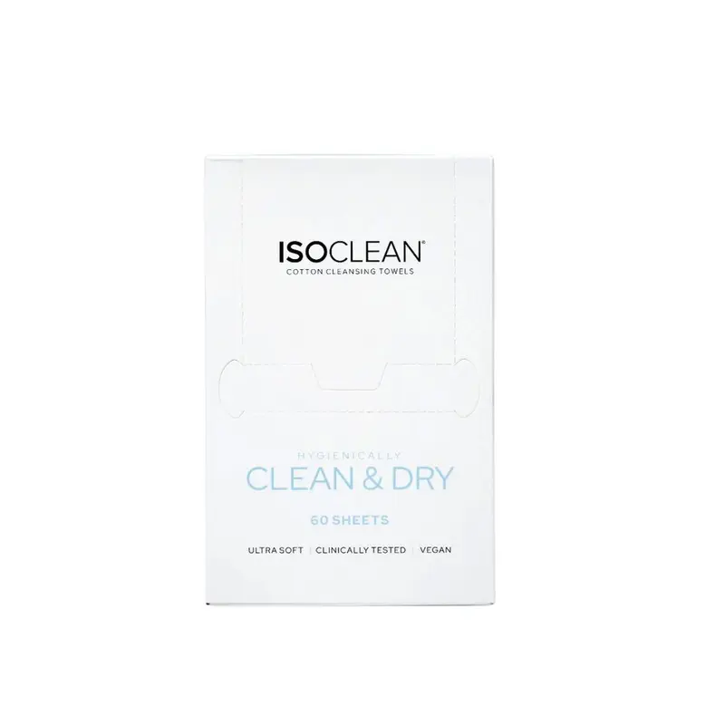 Toallitas de algodón desechables (60 unds) - Isoclean