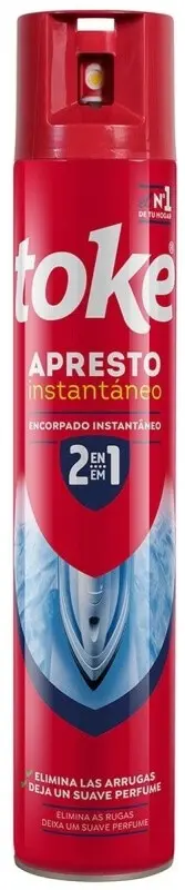 Toke Apresto Instantáneo 2 en 1 Spray 500 ml