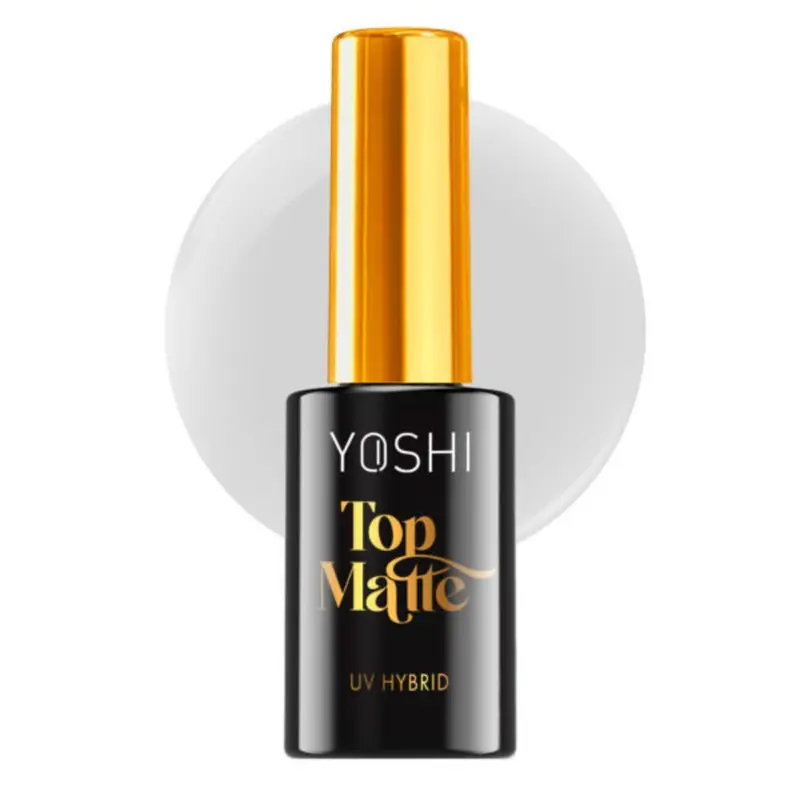 Top Coat Perfect Matte UV Hybrid Yoshi 10ml | Acabado Mate Profesional