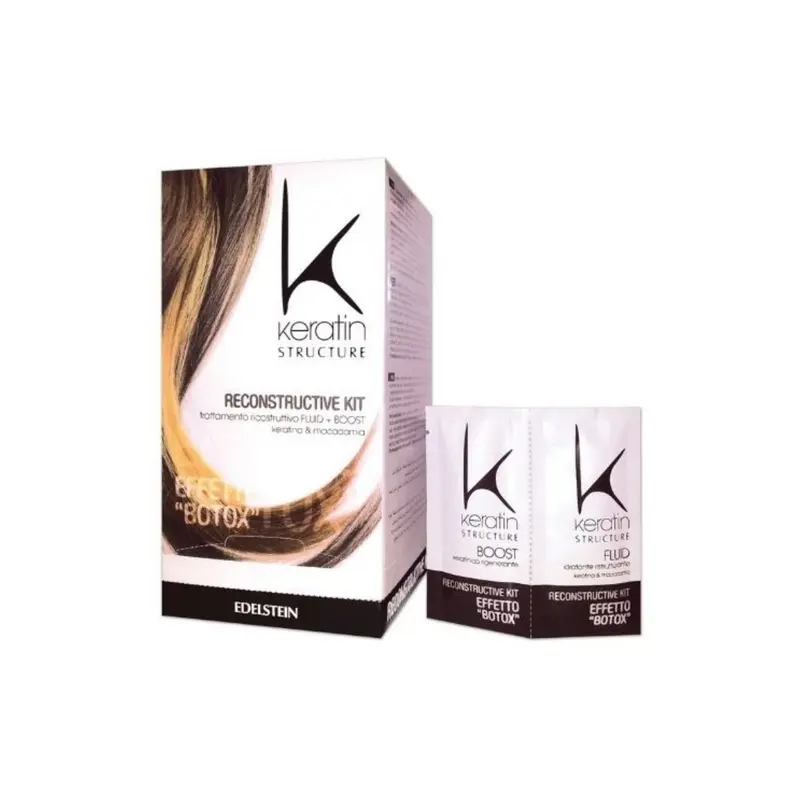 Tratamiento capilar Reconstructor efecto Botox con keratina 12 unidades