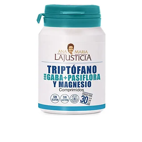 Triptófano con GABA, Pasiflora y Magnesio - 60 Comprimidos Ana Maria Lajusticia
