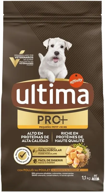 Ultima Pro Pequeño Con Pollo 1,1Kg