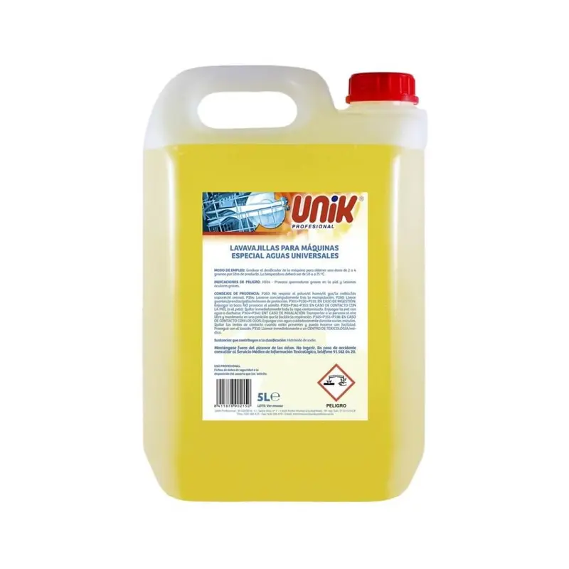 Unik Lavavajilla Máquina Agua Univer 5 l