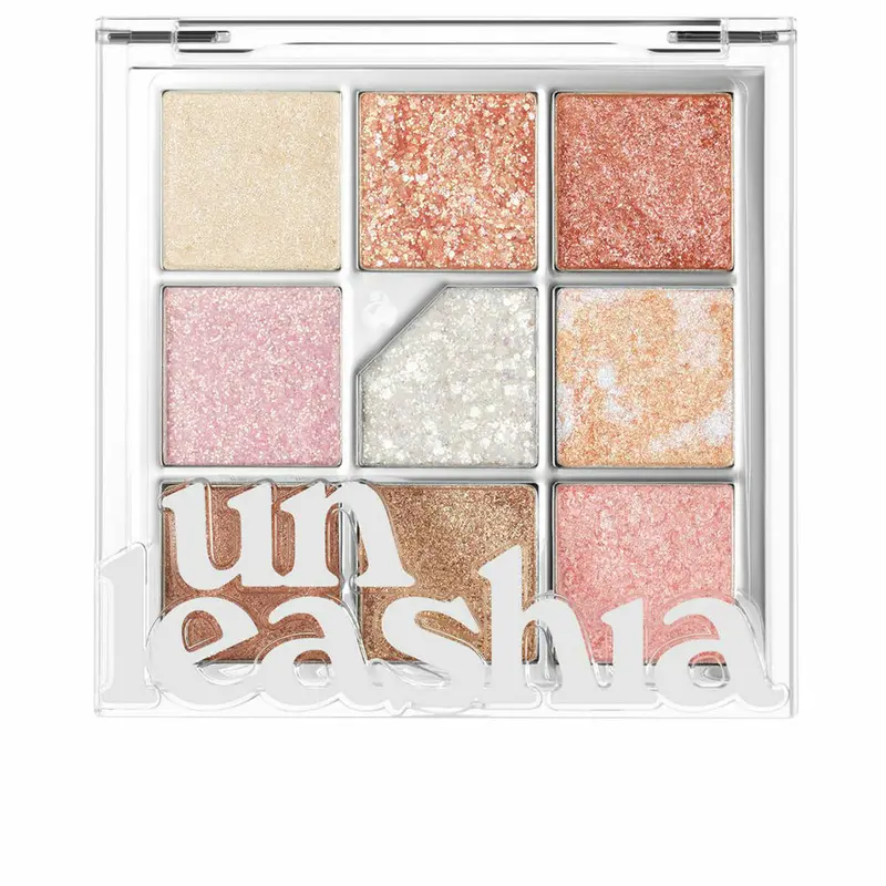 Unleashia Glitterpedia Eye Palette #1 All Of Glitter - Sombra de Ojos Coreana