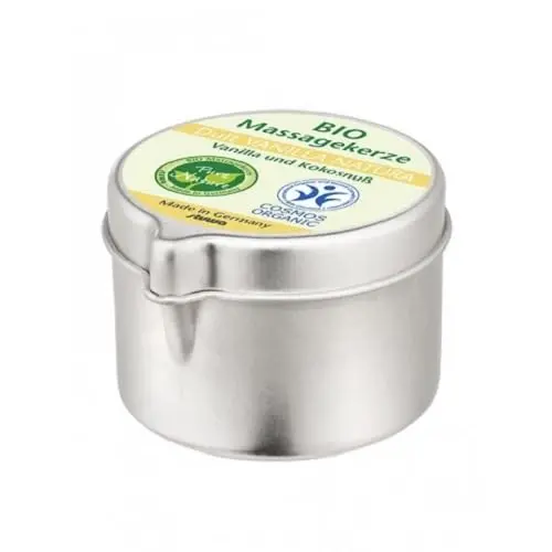 Vela de Masaje Bio Vainilla y Coco 50ml - Stuwa