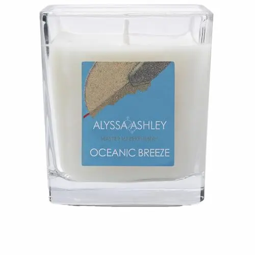 Vela Perfumada Alyssa Ashley Oceanic Breeze 145g - Aroma Marino Duradero